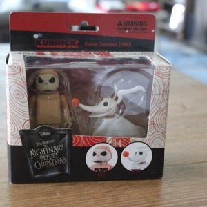 Kubrick Nightmare Before Christmas-Jack and Zero
